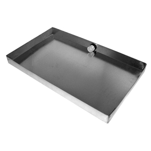 Drain Pan for HVAC | Galvanized, Aluminum, or Stainless Steel - Custom Design Ref: D2QJFB2