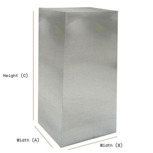 Plenum for HVAC | Galvanized, Aluminum, or Stainless Steel - Custom Design Ref: 7THATFT