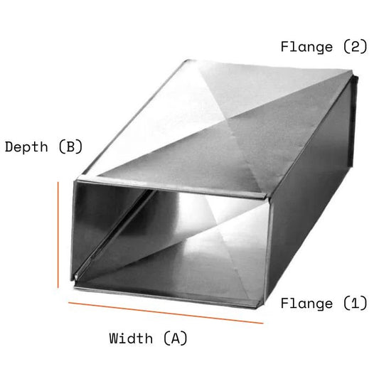 Rectangular Duct | HVAC Trunk Line - Custom Design Ref: 5A1ECAS