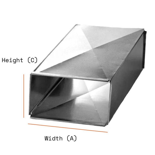 Rectangular Duct | HVAC Trunk Line - Custom Design Ref: QA2L1D
