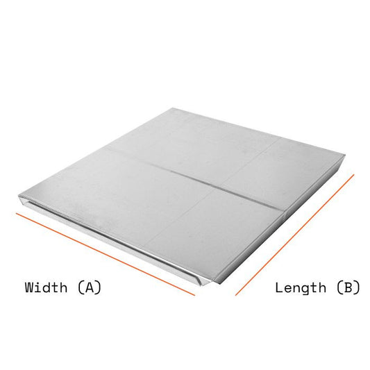 Rectangular Duct End Cap - Custom Design Ref: 0PC72RC