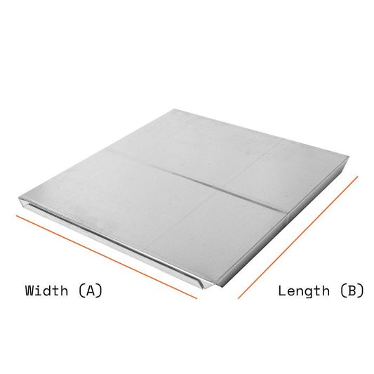 Rectangular Duct End Cap - Custom Design Ref: WB2TQO2