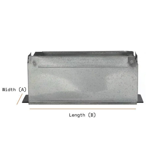 Rectangular Straight Tap Takeoff - Custom Design Ref: BSRVTA