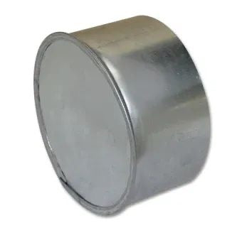 Round Pipe End Cap | HVAC Duct Seal Cap - Custom Design Ref: HS0HVM
