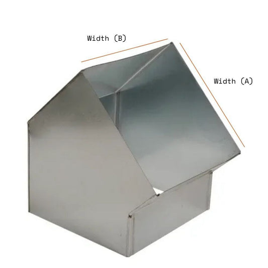 Square 45 Degree Elbow - Custom Design Ref: SBFXCY