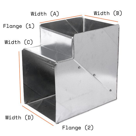 Square 90 Degree Elbow - Custom Design Ref: HCEOJN