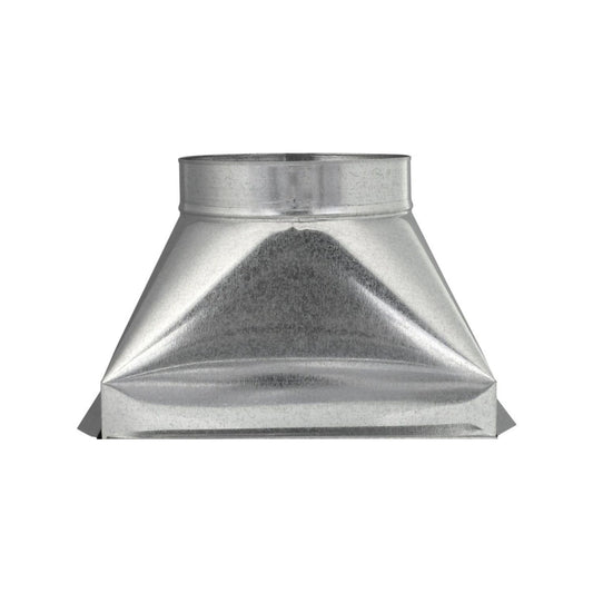 Square to Round Transition | Galvanized, Aluminum, or Stainless Steel